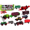 Set of Agricultural Vehicles Tractor 12 Pieces Metal Set of Agricultural Vehicles Tractor 12 Pieces Metal