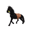 Velvet Horse figurine Black Velvet Horse figurine Black