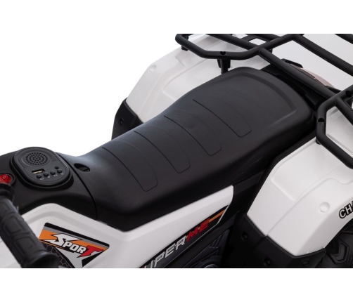 Elektriskais kvadracikls bērniem Quad JC915 White