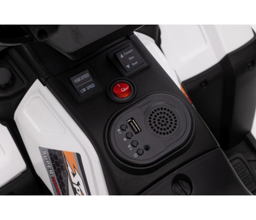 Elektriskais kvadracikls bērniem Quad JC915 White