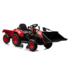 Rechargeable tractor with bucket BW-X002A Red