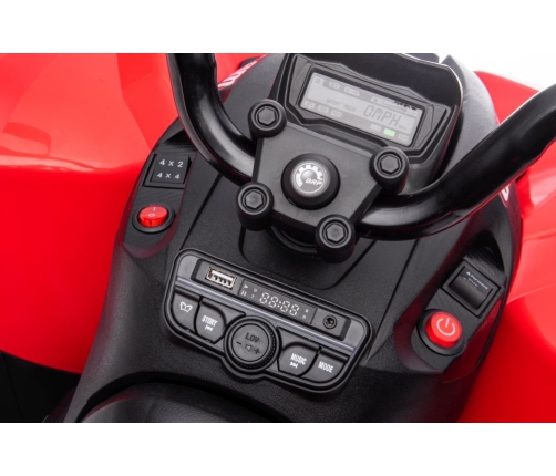 Электрический квадроцикл для детей CAN-AM Renegate Red