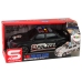 Sports Car Opening Trunk Police Lights Sounds Black 1:16