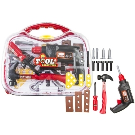 Big 22 PCS Tool Set Kit DIY Mechanic In A Suitcase Creative Construction Toy Big 22 PCS Tool Set Kit DIY Mechanic In A Suitcase Creative Construction Toy