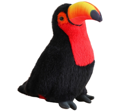 Плюшевая игрушка тукан 30 см Red