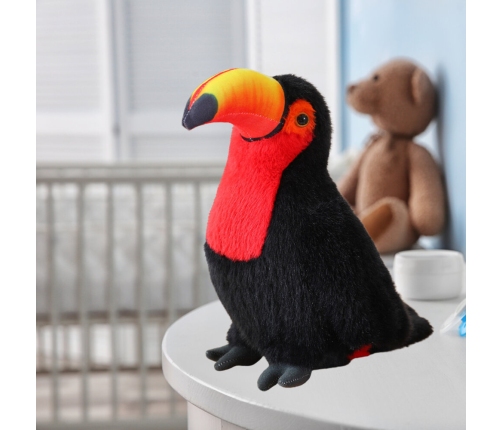 Плюшевая игрушка тукан 30 см Red