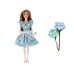 Lelle Emily Blue Flower Dress