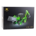 Remote Control Backhoe Loader RC Lights Sound Green Huina 1:14