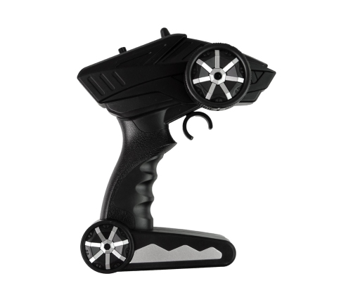 Radiovadāmā mašīna ar pulti Gray White