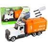 Garbage Truck for Unscrewing and Twisting Accessories Orange Garbage Truck for Unscrewing and Twisting Accessories Orange
