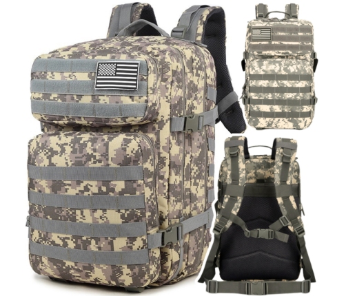 Militārā mugursoma 40-60 l Grey