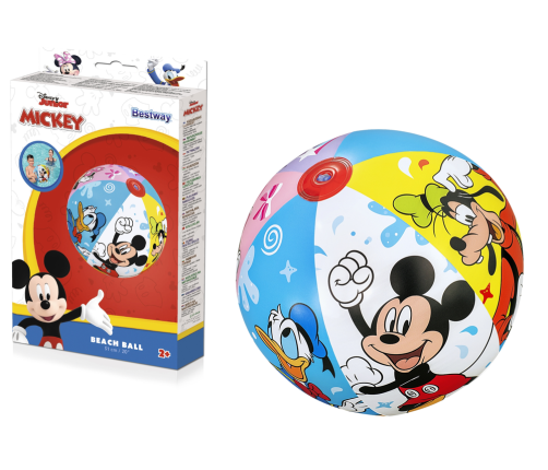 Inflatable Beach Ball Mickey Mouse 51cm Bestway 91098