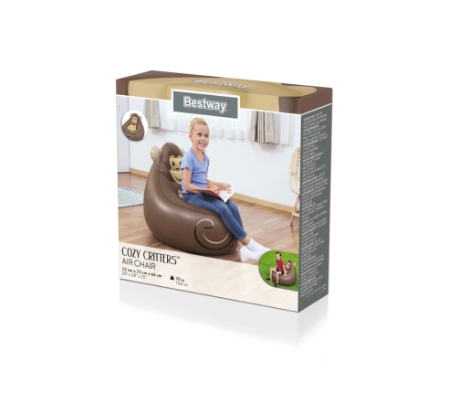 Inflatable Armchair Monkey 72 x 72 x 64 cm Bestway 75116