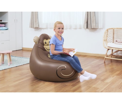 Inflatable Armchair Monkey 72 x 72 x 64 cm Bestway 75116