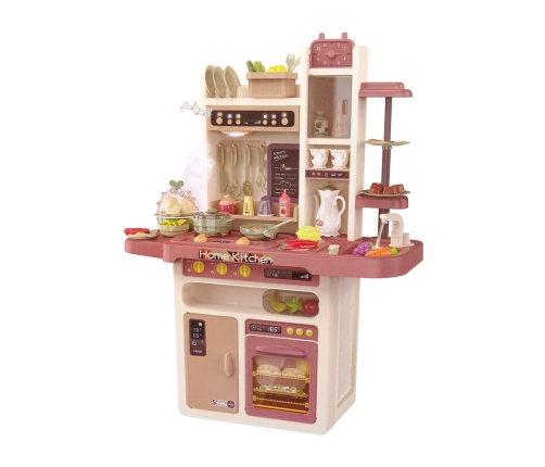 Children's Kitchen Water Steam Sound Lights Accessories 65 Pieces