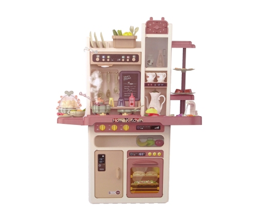 Children's Kitchen Water Steam Sound Lights Accessories 65 Pieces