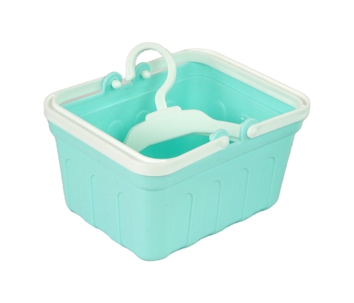 Set Washing Machine Iron and Hangers Mint