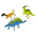 Set of Dinosaur Figures 9 Pieces Colorful
