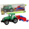Tractor With Plough Friction Drive Red Tractor With Plough Friction Drive Red