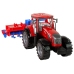 Red Tractor with Plough Friction Drive