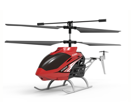 Alumīnija radiovadāms helikopters S39H SYMA Red