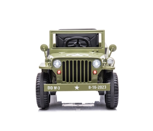 Battery Car JH-103 Olive Green 4x4