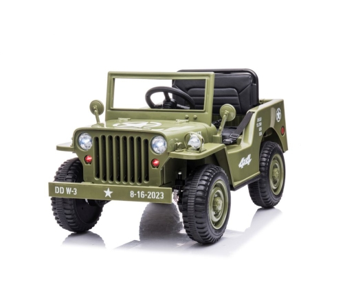 Battery Car JH-103 Olive Green 4x4