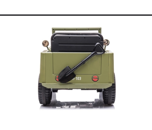 Battery Car JH-103 Olive Green 4x4