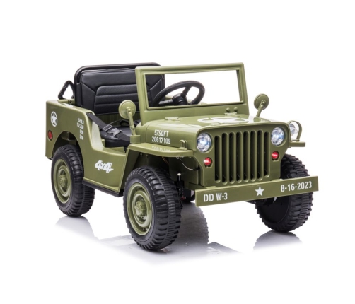 Battery Car JH-103 Olive Green 4x4