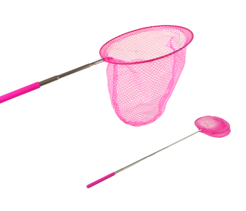 Butterfly Net Insect Folding Telescopic 85 cm Pink