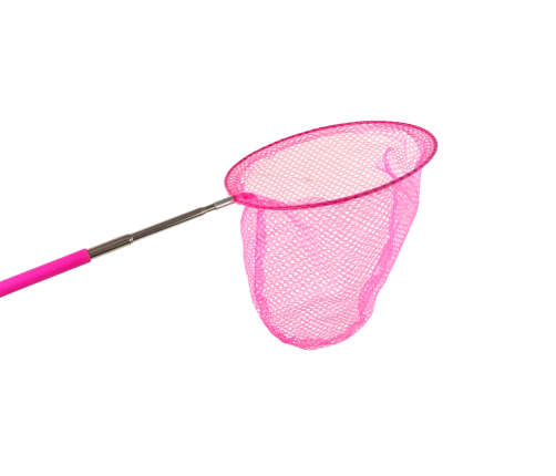 Butterfly Net Insect Folding Telescopic 85 cm Pink
