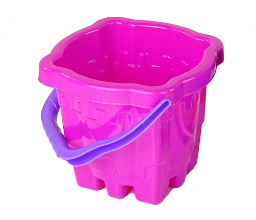 Sand bucket "Castle" Pink