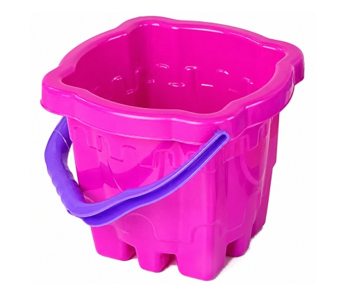 Sand bucket "Castle" Pink
