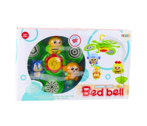 Bed Bell Wind Up Music Mobile Music Box Nursery Crib Decoration