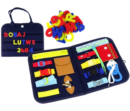 Case Sensory Manipulation Board For Toddler