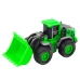 Construction Vehicle Excavator Green Friction Drive