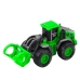 Construction Vehicle Excavator Green Friction Drive
