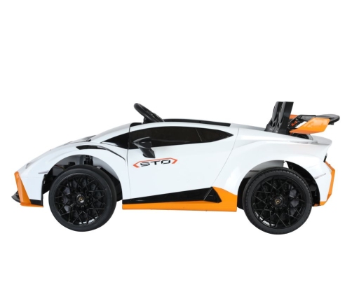 Elektriskā sporta automašīna bērniem Lamborghini STO DRIFT White