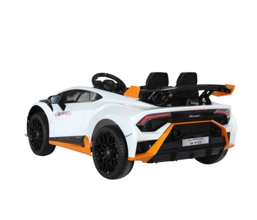 Elektriskā sporta automašīna bērniem Lamborghini STO DRIFT White