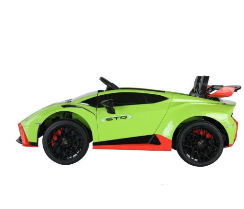 Divvietīgs bērnu elektromobilis Lamborghini STO DRIFT Green