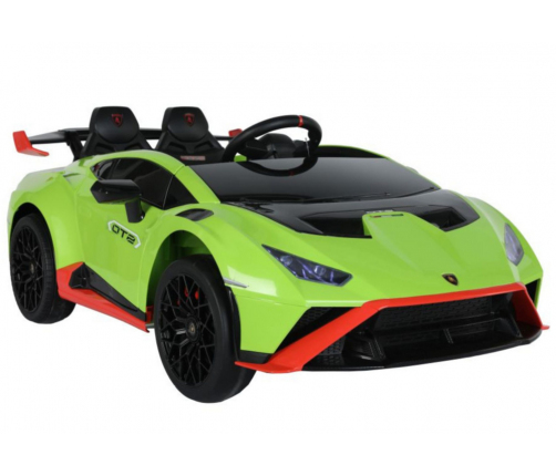 Divvietīgs bērnu elektromobilis Lamborghini STO DRIFT Green