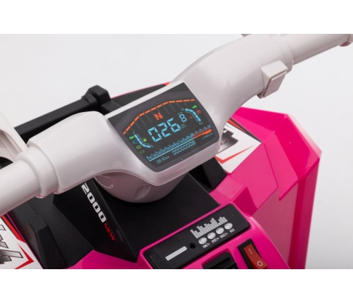 Elektriskais kvadracikls bērniem XMX630T Pink