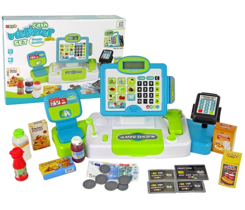 Plastic cash register for children