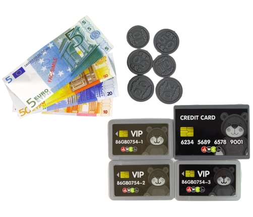 Plastic cash register for children