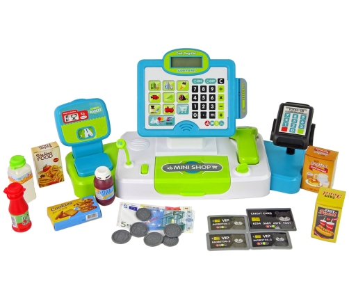 Plastic cash register for children