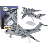 Military Gray Camo UNITED Airplane Figurine HW-605 Military Gray Camo UNITED Airplane Figurine HW-605