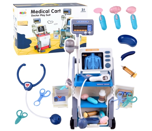 Set Of Little Doctor Stethoscope Light Blue