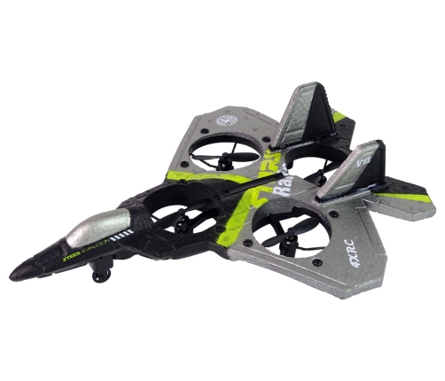 Remote controlled foam jet R/C 360 degrees