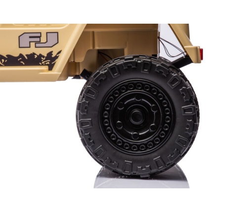 Двухместный детский электромобиль Toyota FJ Khaki 4x4