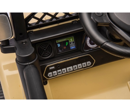 Двухместный детский электромобиль Toyota FJ Khaki 4x4